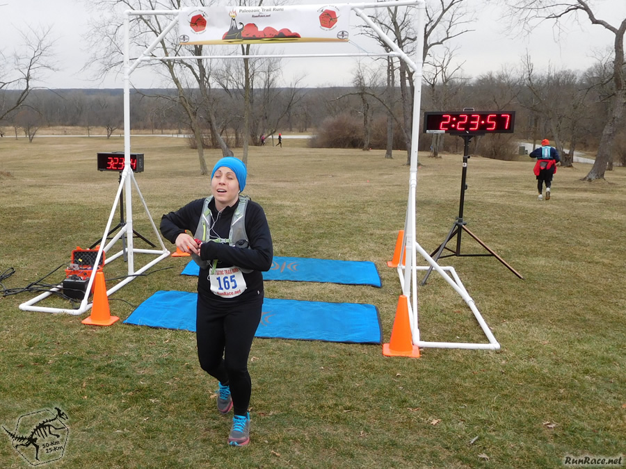 Action at Pioneer Woods Start/Finish Area