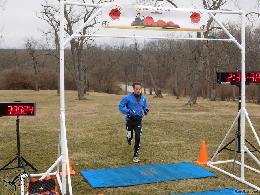 Action at Pioneer Woods Start/Finish Area