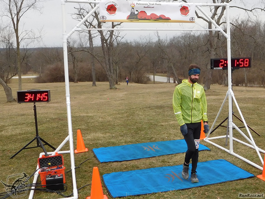 Action at Pioneer Woods Start/Finish Area