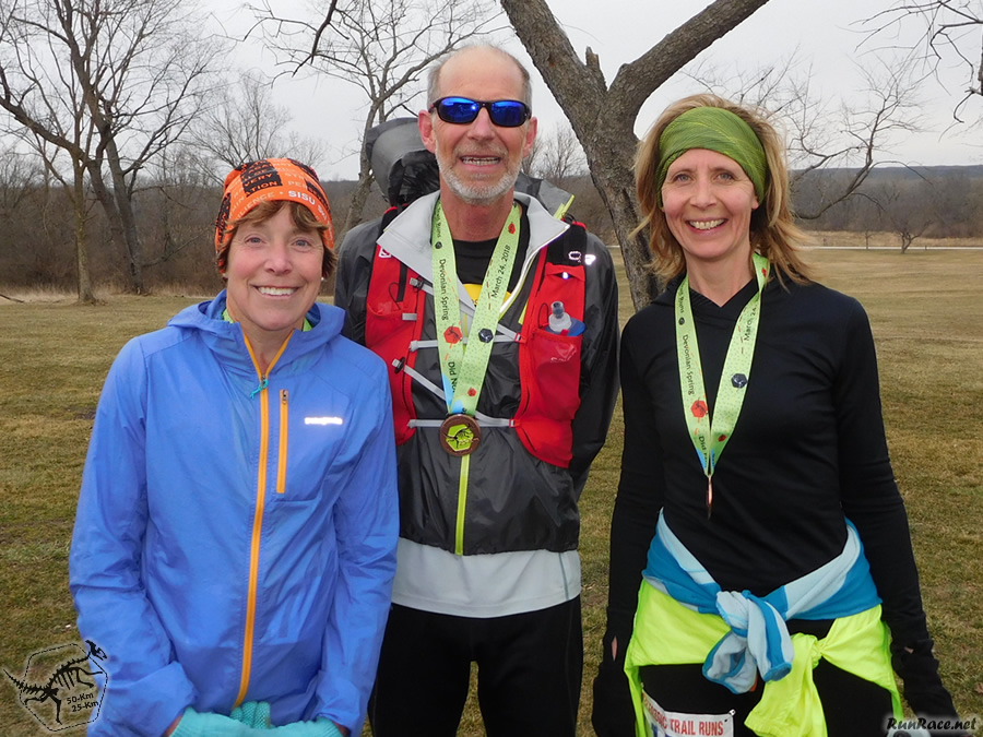 Action at Pioneer Woods Start/Finish Area
