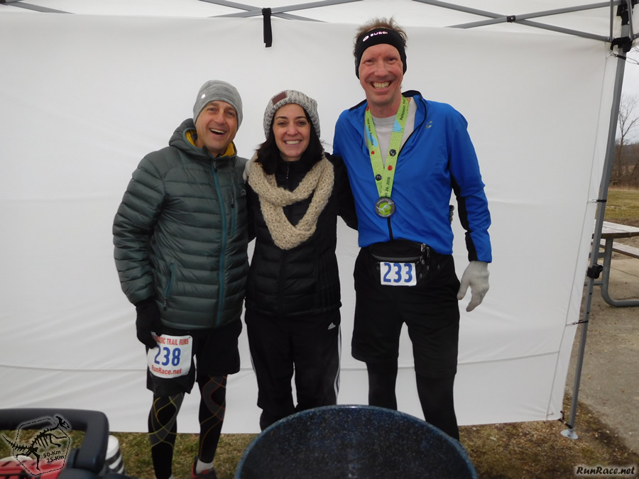 Action at Pioneer Woods Start/Finish Area
