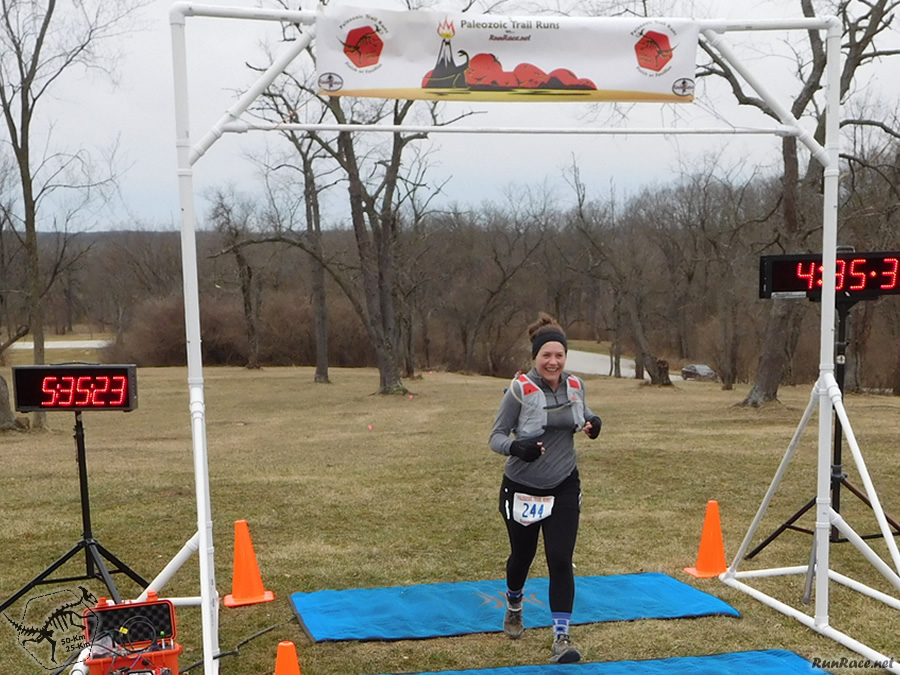 Action at Pioneer Woods Start/Finish Area