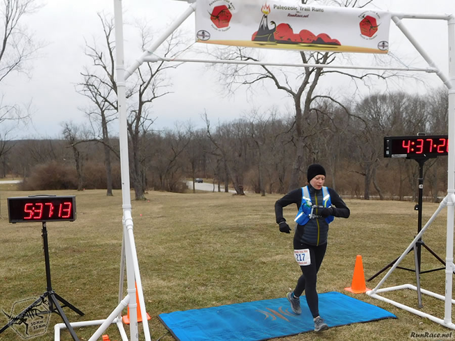 Action at Pioneer Woods Start/Finish Area