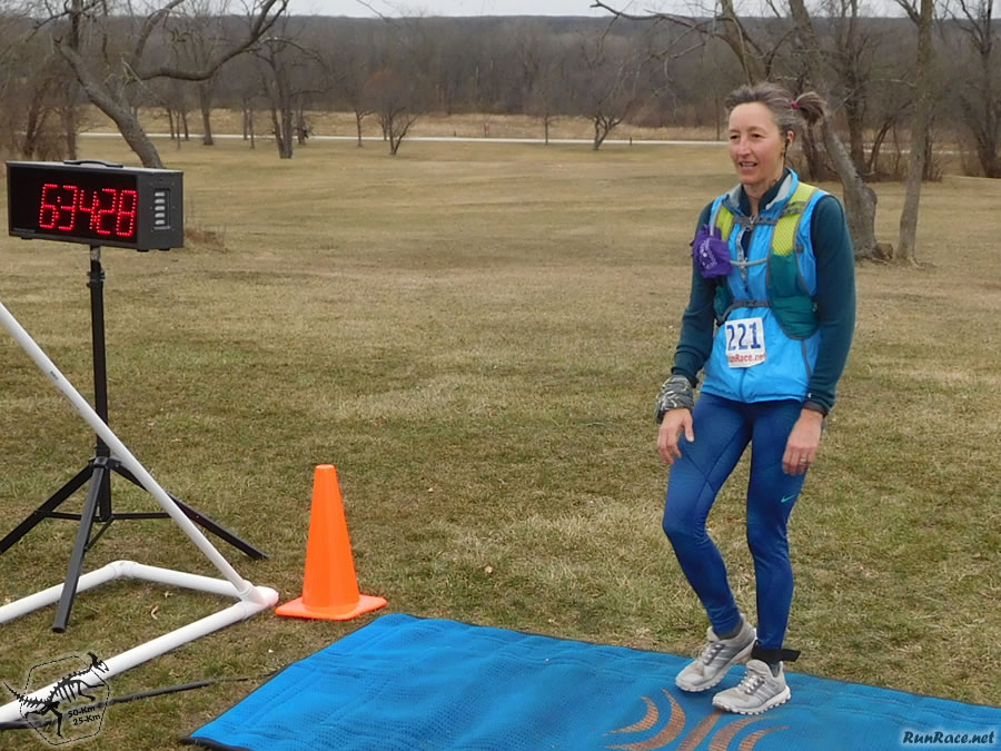Action at Pioneer Woods Start/Finish Area