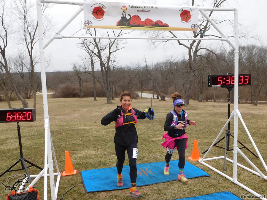 Action at Pioneer Woods Start/Finish Area