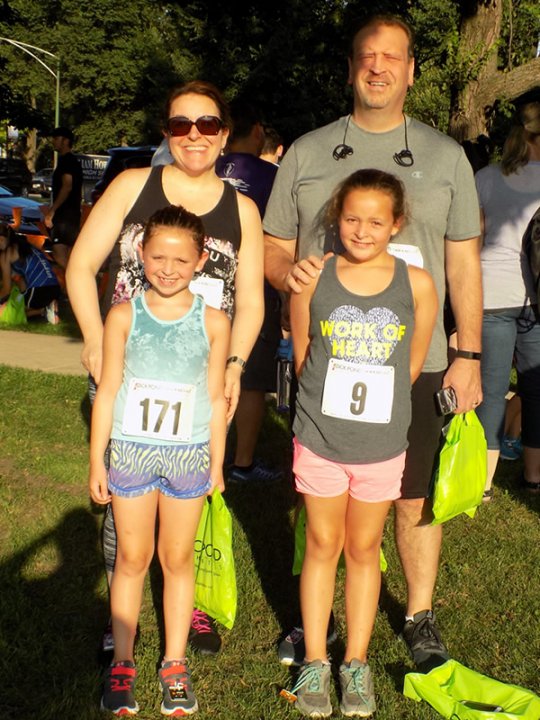 Chicago Full Moon Run Pre-race Bustle