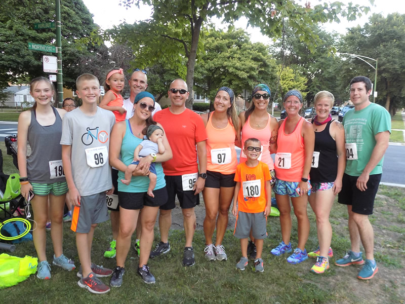 Chicago Full Moon Run Pre-race Bustle