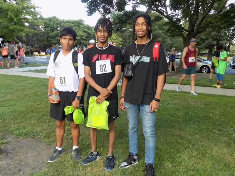 Chicago Full Moon Run Pre-race Bustle
