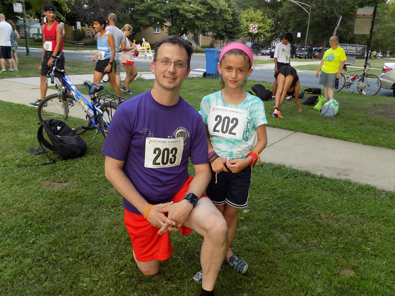 Chicago Full Moon Run Pre-race Bustle