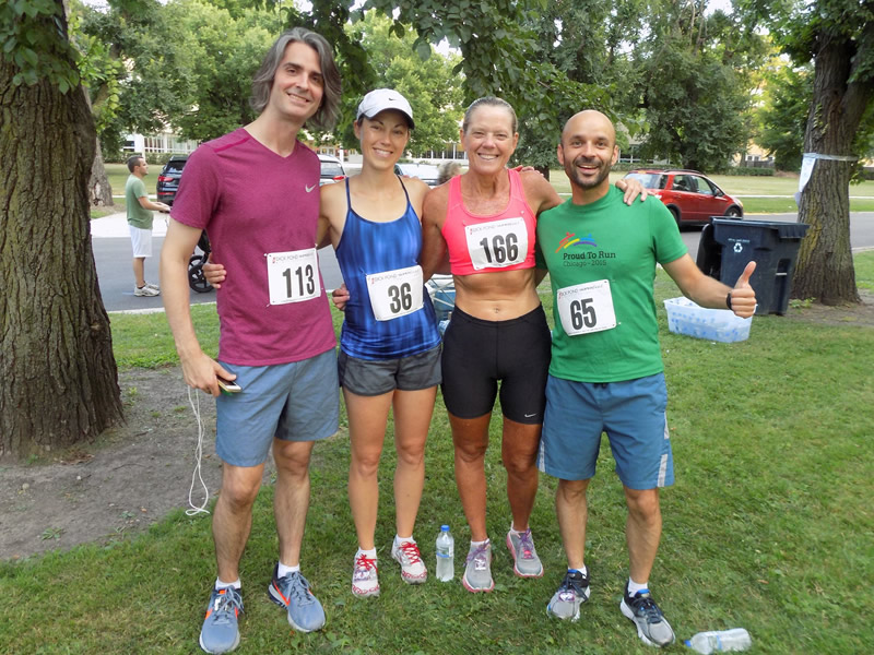 Chicago Full Moon Run Pre-race Bustle