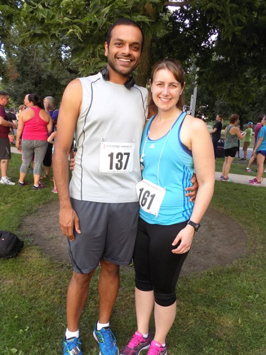 Chicago Full Moon Run Pre-race Bustle