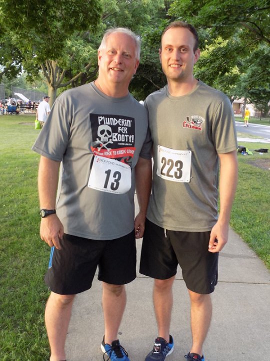 Chicago Full Moon Run Pre-race Bustle