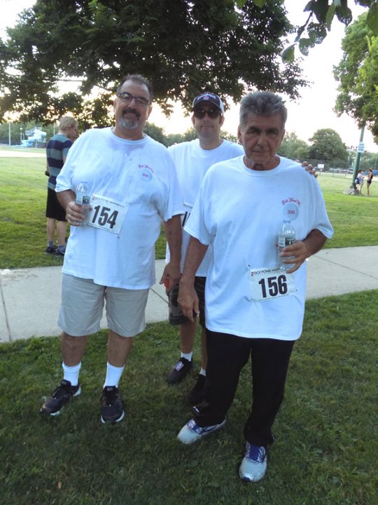 Chicago Full Moon Run Finish Area