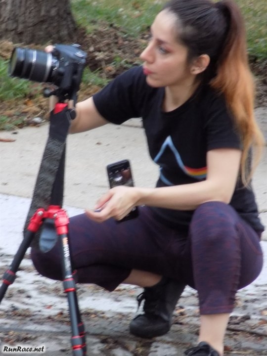 Mahrou captures Action at the Finish Line