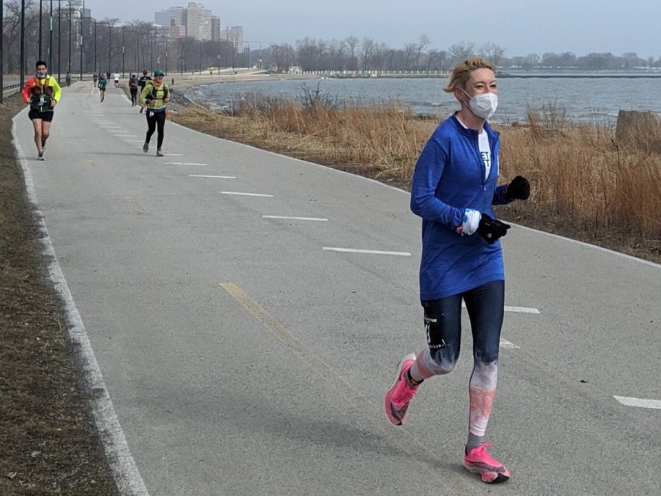 Chicago Lakefront Ultras 50K - photo: Rosalie Shyu
