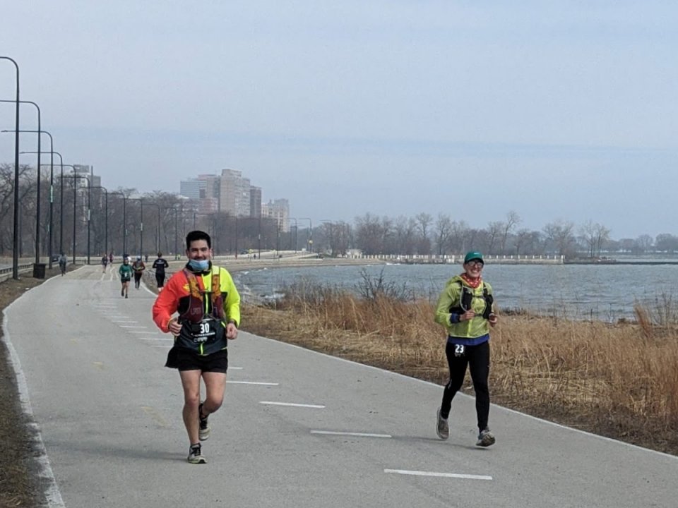 Chicago Lakefront Ultras 50K - photo: Rosalie Shyu