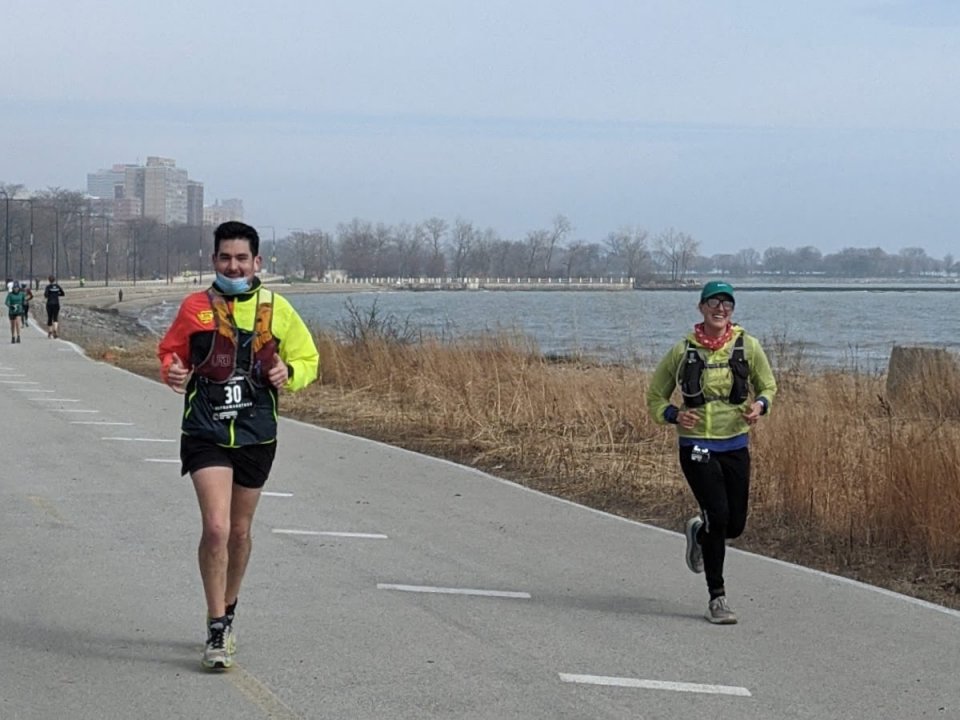 Chicago Lakefront Ultras 50K - photo: Rosalie Shyu