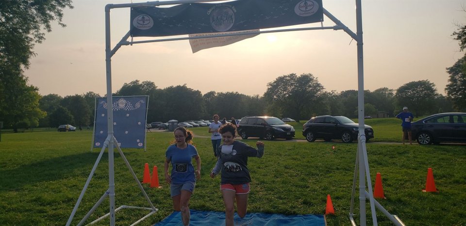 10th Annual Chicago Full Moon Run : Michelle's phone