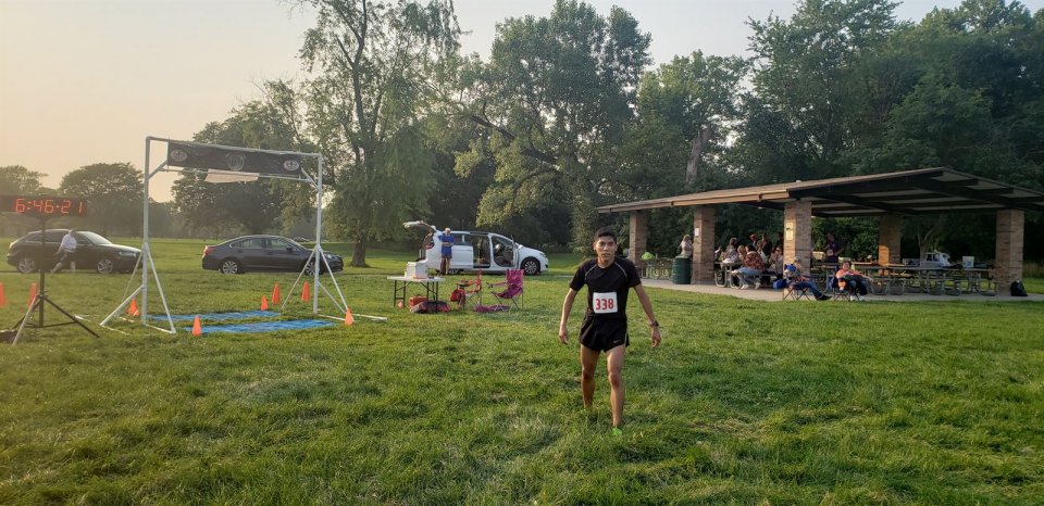 10th Annual Chicago Full Moon Run : Michelle's phone