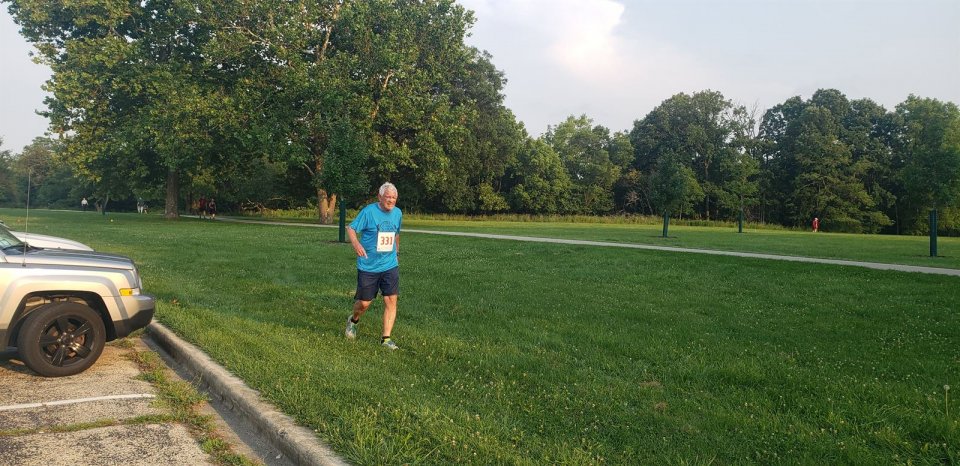 10th Annual Chicago Full Moon Run : Michelle's phone