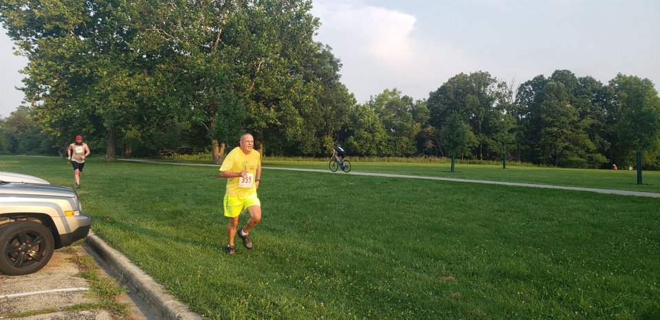 10th Annual Chicago Full Moon Run : Michelle's phone