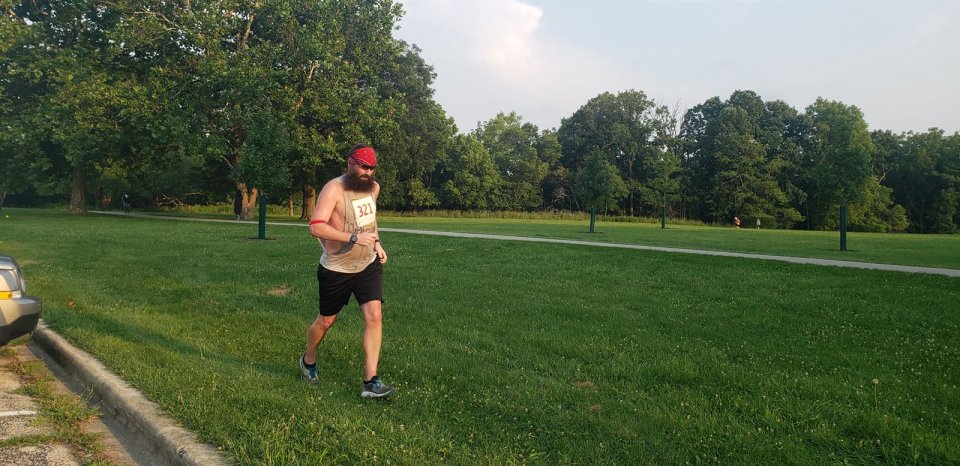 10th Annual Chicago Full Moon Run : Michelle's phone