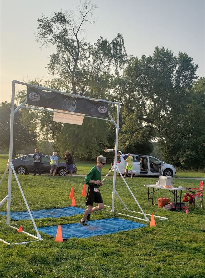 10th Annual Chicago Full Moon Run : Michelle's phone