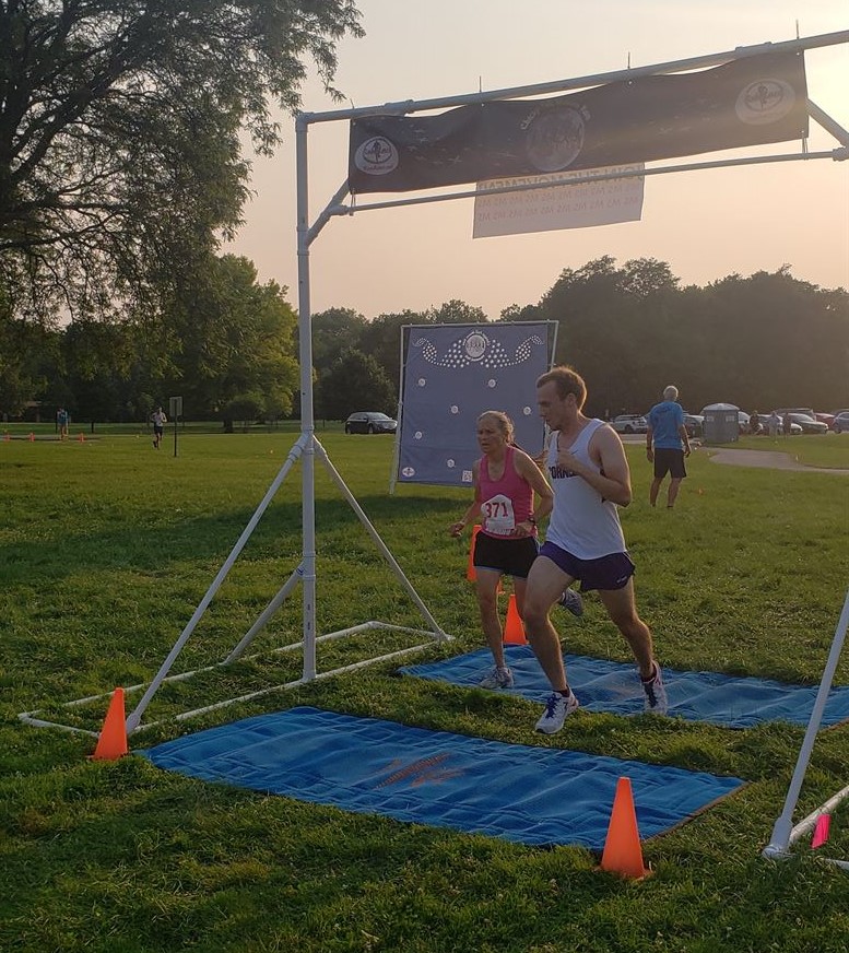 10th Annual Chicago Full Moon Run : Michelle's phone