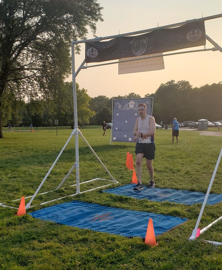 10th Annual Chicago Full Moon Run : Michelle's phone