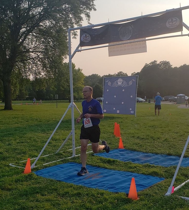 10th Annual Chicago Full Moon Run : Michelle's phone