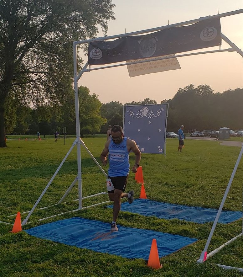 10th Annual Chicago Full Moon Run : Michelle's phone
