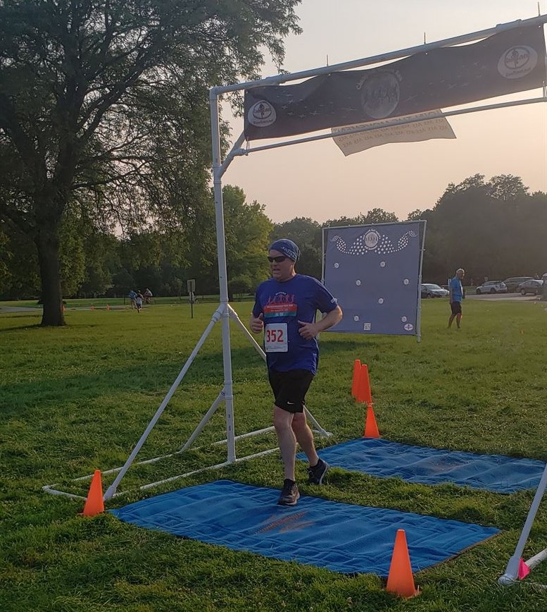 10th Annual Chicago Full Moon Run : Michelle's phone