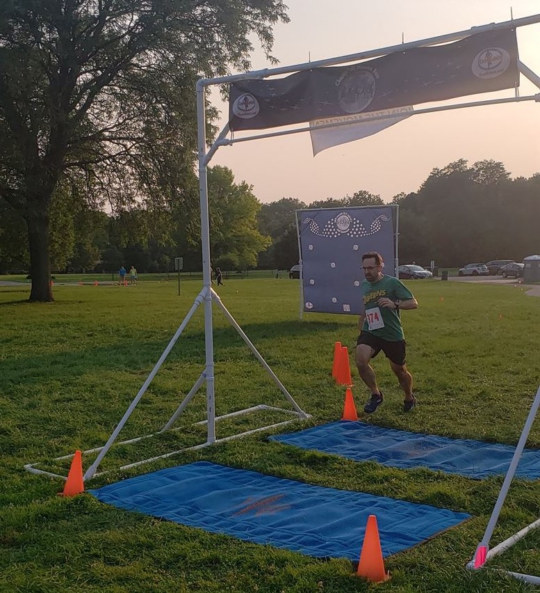 10th Annual Chicago Full Moon Run : Michelle's phone