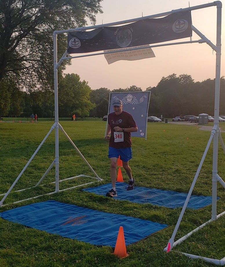 10th Annual Chicago Full Moon Run : Michelle's phone