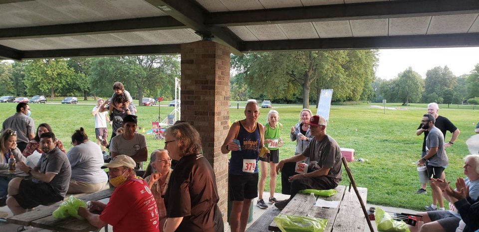 10th Annual Chicago Full Moon Run : Michelle's phone
