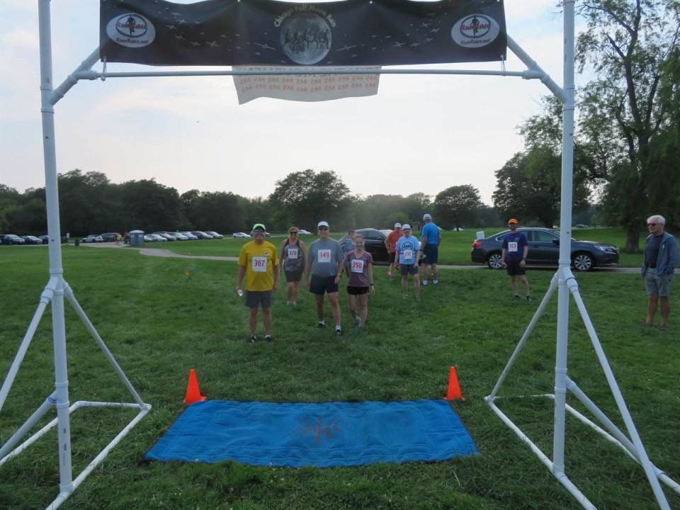 10th Annual Chicago Full Moon Run : Bill's camera