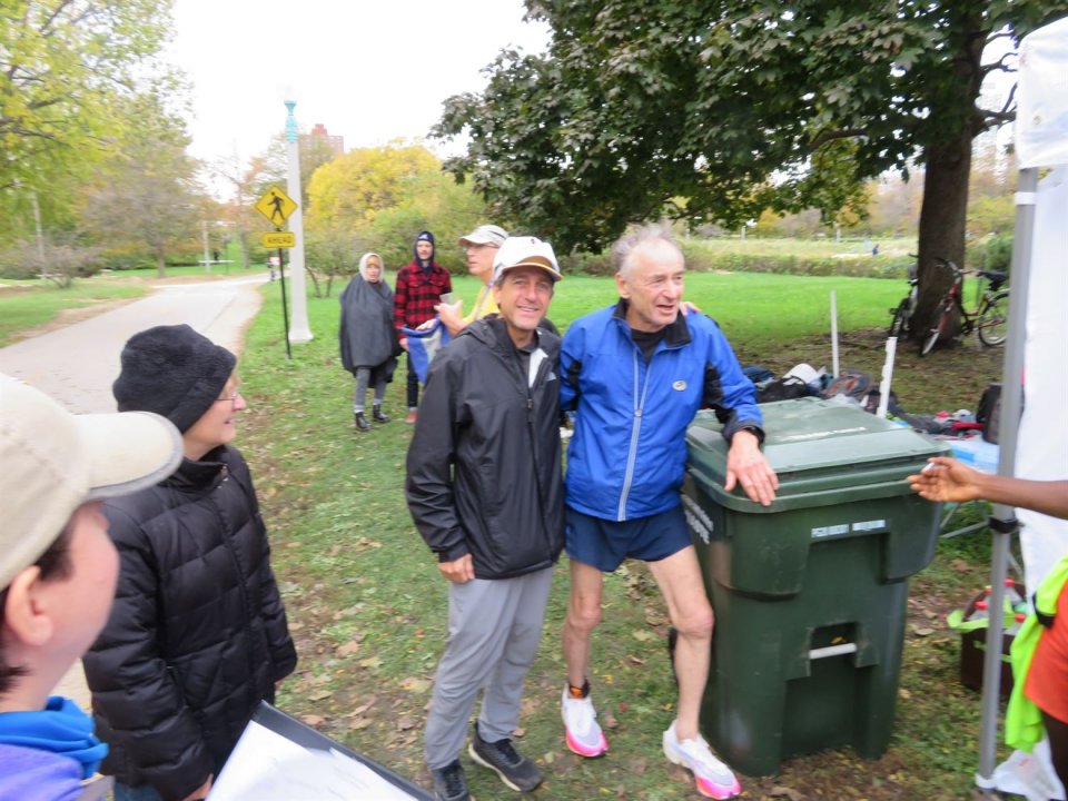 Action at Foster Beach Aid Station, Start/Finish Area