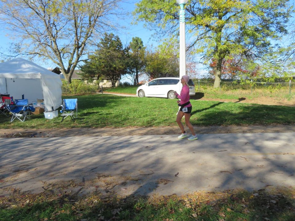 Action at Foster Beach Aid Station, Start/Finish Area