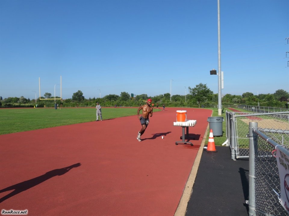 Action from the Start / Finish Area