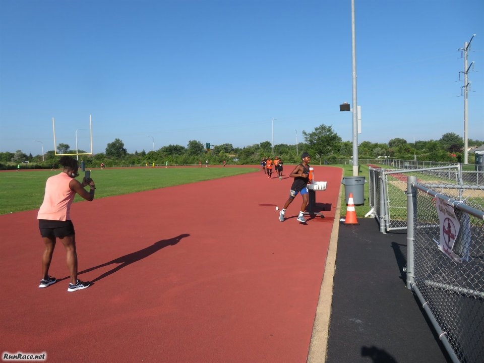 Action from the Start / Finish Area