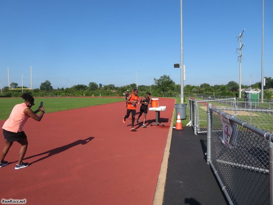 Action from the Start / Finish Area