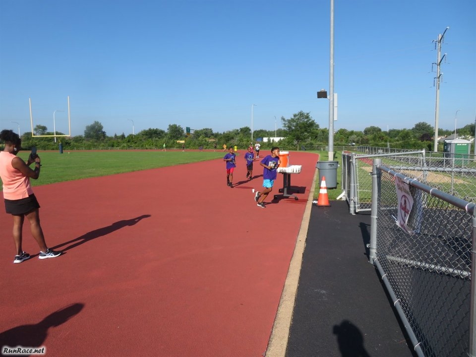 Action from the Start / Finish Area
