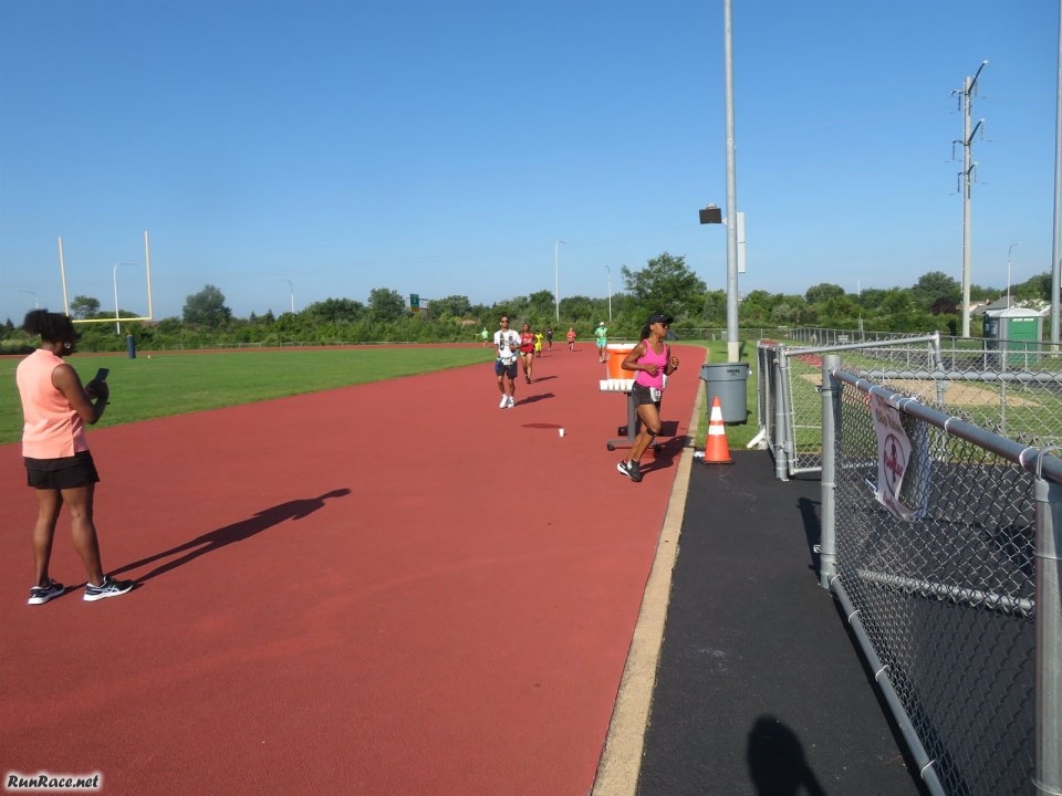 Action from the Start / Finish Area