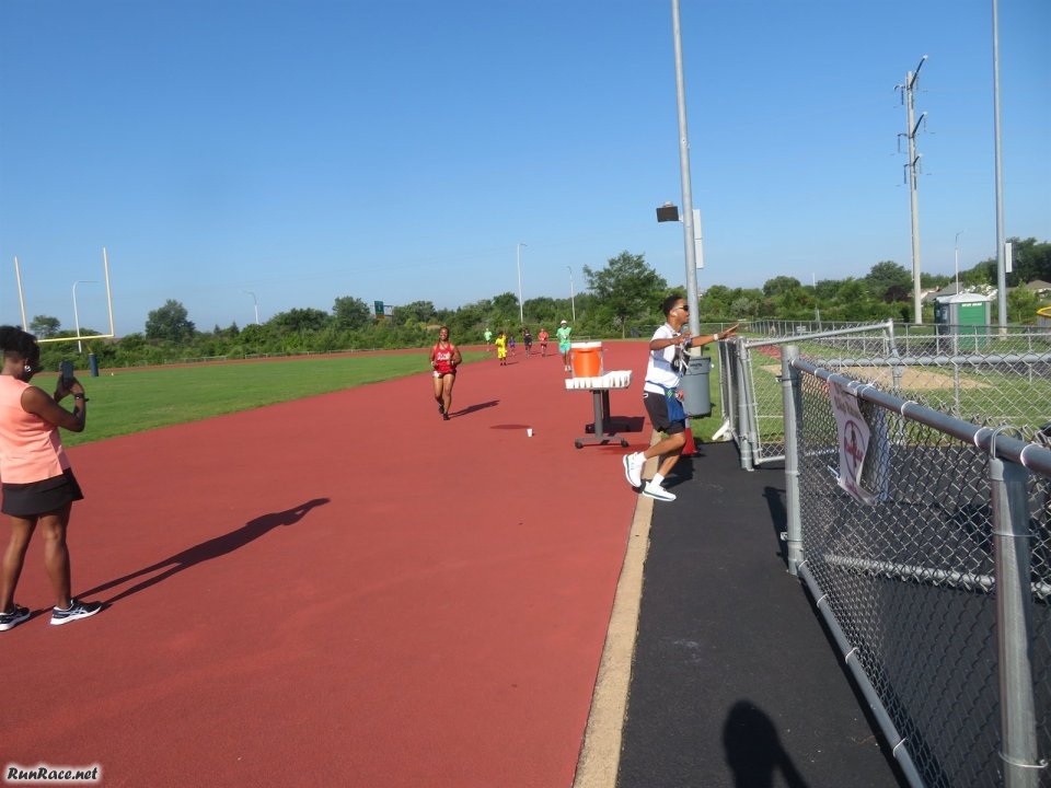 Action from the Start / Finish Area
