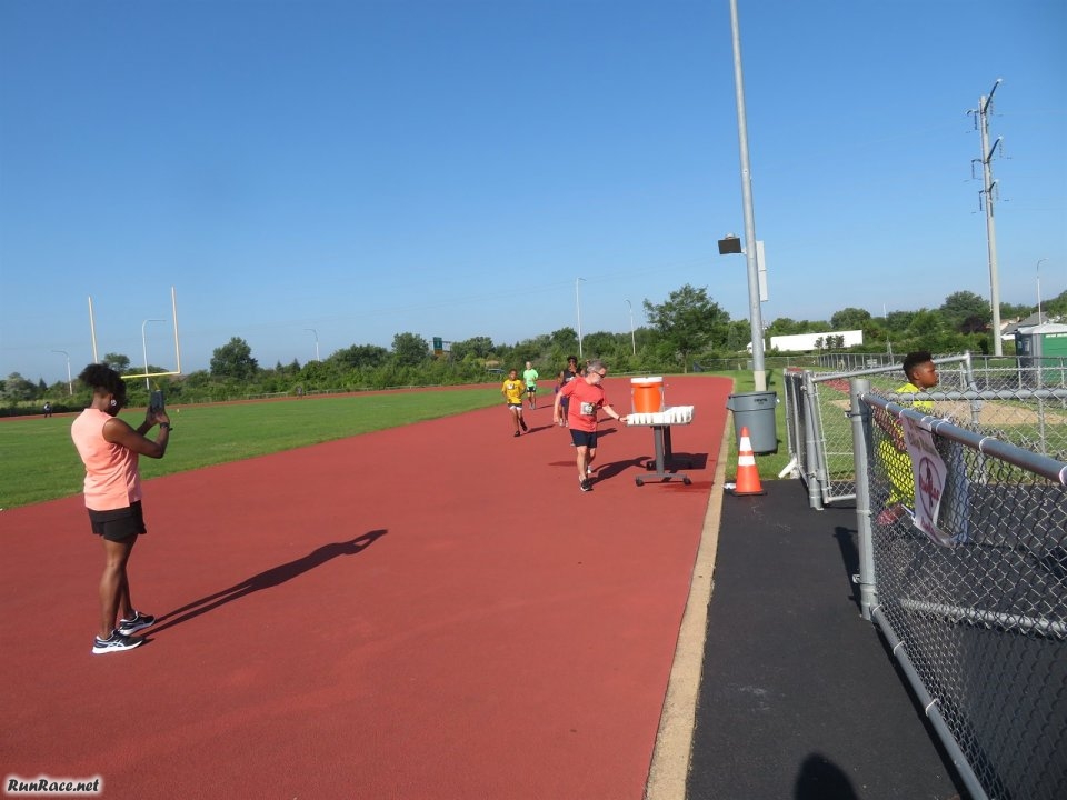 Action from the Start / Finish Area