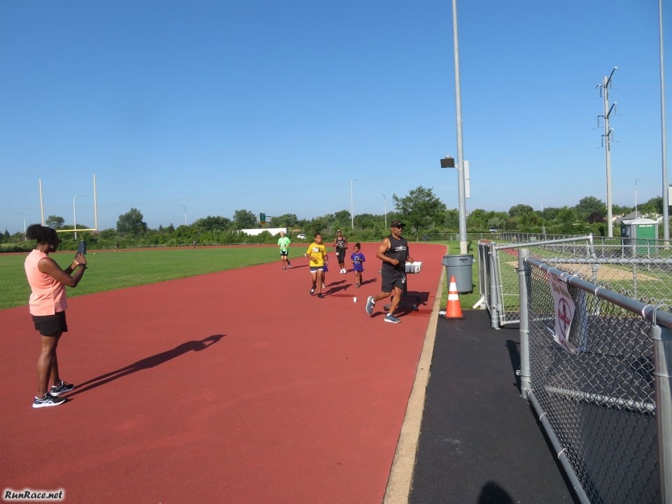 Action from the Start / Finish Area