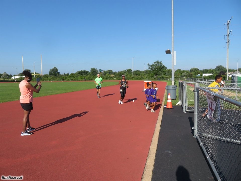 Action from the Start / Finish Area