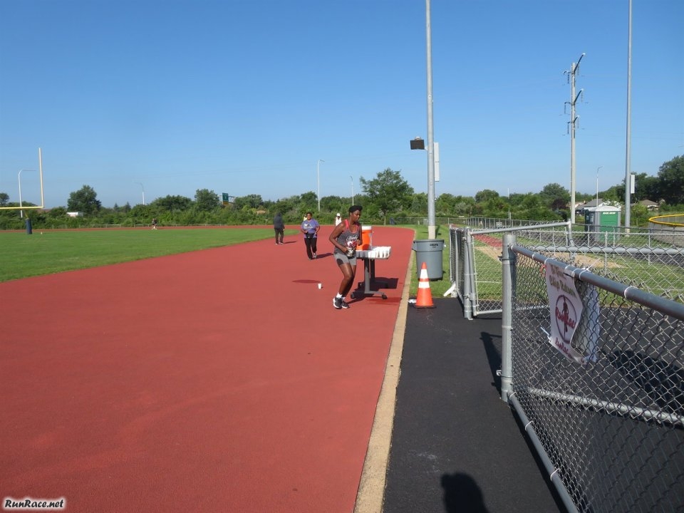 Action from the Start / Finish Area