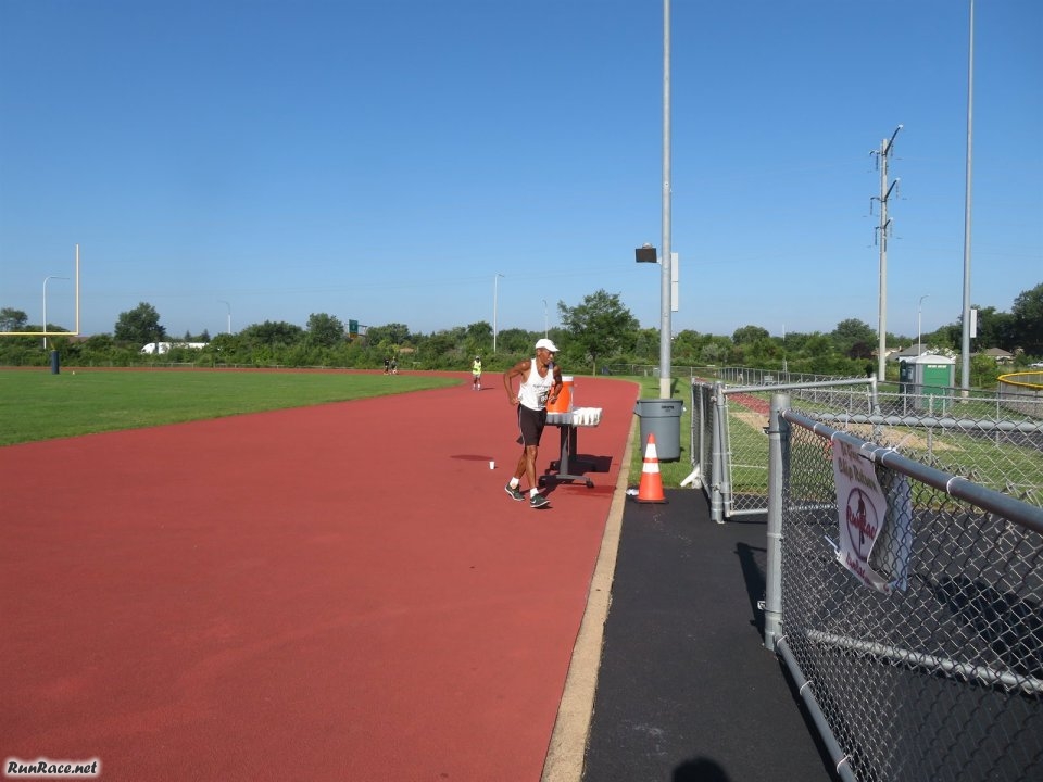 Action from the Start / Finish Area