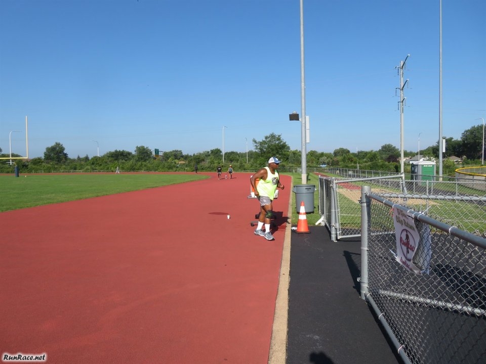 Action from the Start / Finish Area